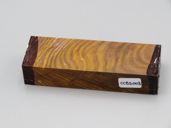 Quadrotto in legno Cocobolo prima scelta 120x38x23 mm.