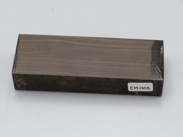 Quadrotto in legno Ebano Macassar 120x38x23 mm.