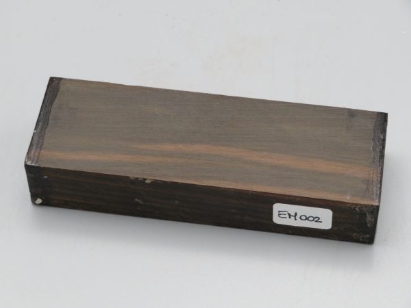 Quadrotto in legno Ebano Macassar 120x38x23 mm.