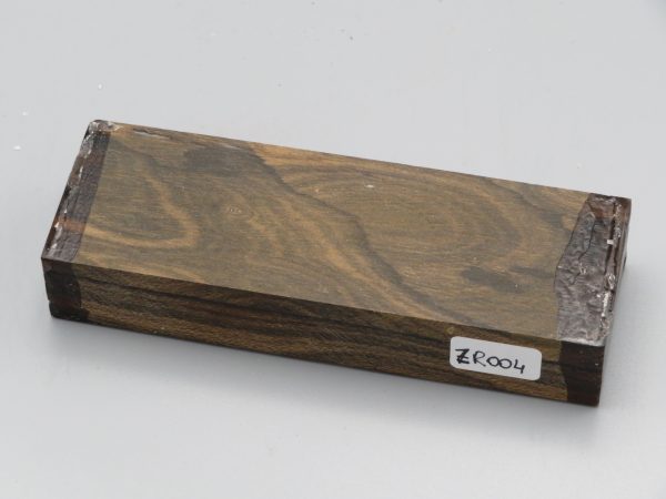 Quadrotto in legno Ziricote 120x38x23 mm.