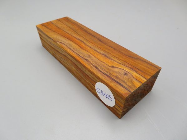Quadrotto in legno Cocobolo 120x38x23 mm.