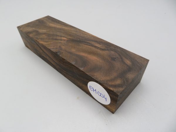 Quadrotto in legno Ebano Macassar 120x38x23 mm.