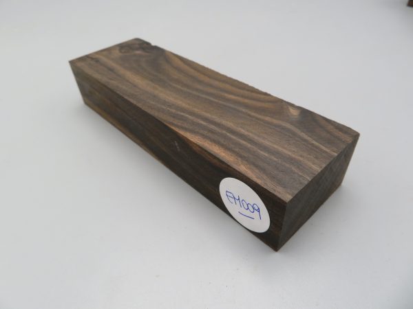 Quadrotto in legno Ebano Macassar 120x38x23 mm.