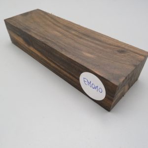 Quadrotto in legno Ebano Macassar 120x38x23 mm.