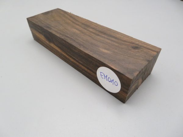 Quadrotto in legno Ebano Macassar 120x38x23 mm.