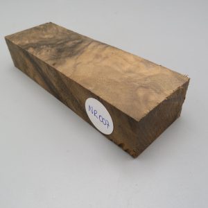 Quadrotto in legno Noce radicato 120x38x23 mm.