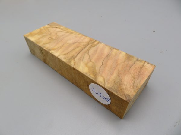 Quadrotto in legno Ulivo radicato 120x38x23 mm.