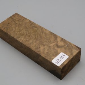 Quadrotto in legno Noce radicato 120x38x23 mm.