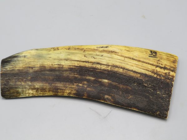 Piastra in corno bovino tipo "brasile"