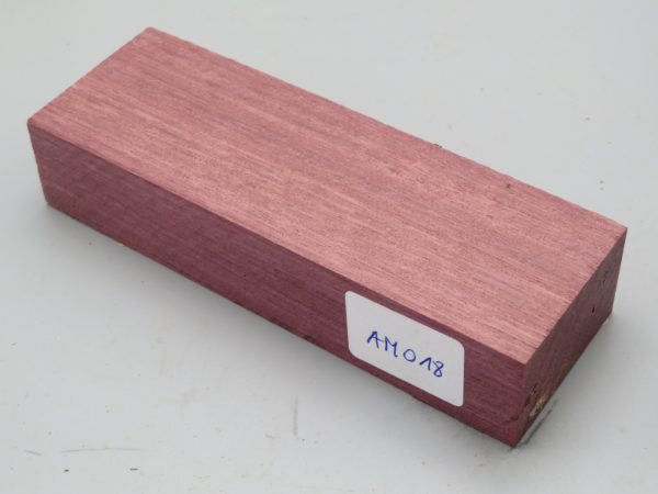 Quadrotto in legno Amaranth 120x38x23 mm.