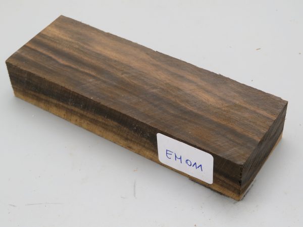 Quadrotto in legno Ebano Macassar 120x38x23 mm.