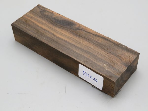 Quadrotto in legno Ebano Macassar 120x38x23 mm.