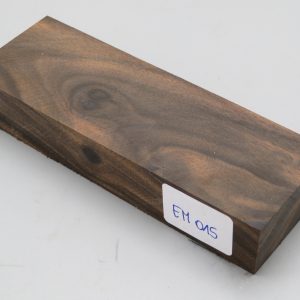 Quadrotto in legno Ebano Macassar 120x38x23 mm.