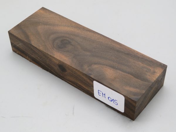 Quadrotto in legno Ebano Macassar 120x38x23 mm.