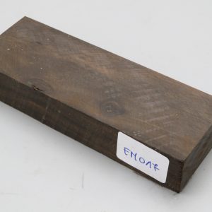 Quadrotto in legno Ebano Macassar 120x38x23 mm.