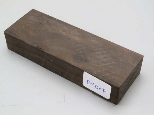 Quadrotto in legno Ebano Macassar 120x38x23 mm.