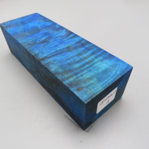 Blocchetto in radica di castagno stabilizzato 140x50x40 mm.