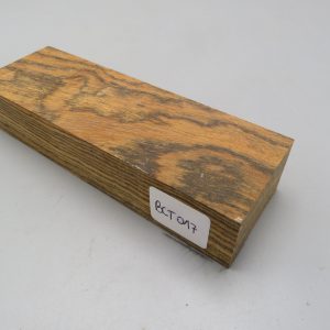 Quadrotto in legno Bocote 120x38x23 mm.