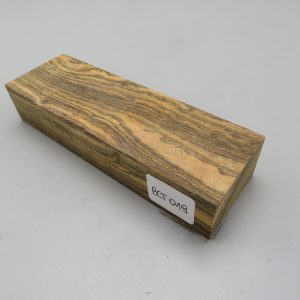 Quadrotto in legno Bocote 120x38x23 mm.