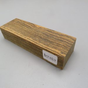 Quadrotto in legno Bocote 120x38x23 mm.