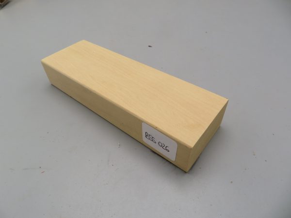 Quadrotto in legno Bosso 120x38x23 mm.