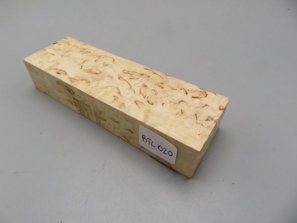Quadrotto in legno Betulla Nordica 120x38x23 mm.
