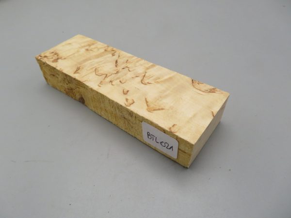 Quadrotto in legno Betulla Nordica 120x38x23 mm.