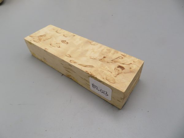 Quadrotto in legno Betulla Nordica 120x38x23 mm.