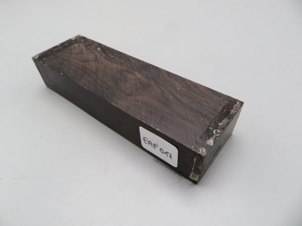 Quadrotto in legno Ebano Africa 120x38x23 mm.