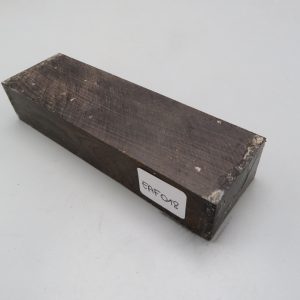 Quadrotto in legno Ebano Africa 120x38x23 mm.