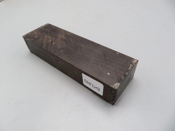 Quadrotto in legno Ebano Africa 120x38x23 mm.