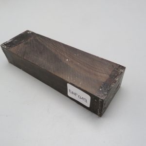 Quadrotto in legno Ebano Africa 120x38x23 mm.