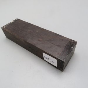 Quadrotto in legno Ebano Africa 120x38x23 mm.