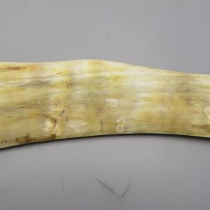 Piastra in corno bovino biondo