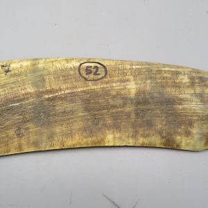 Piastra in corno bovino tipo "brasile"
