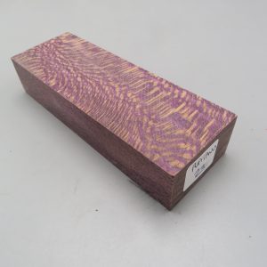 Blocchetto in platano stabilizzato 125x42x26 mm.