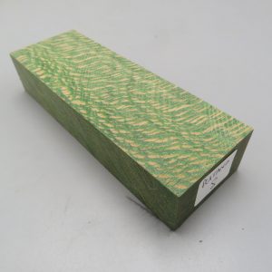 Blocchetto in platano stabilizzato 125x42x26 mm.
