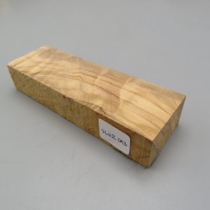 Quadrotto in legno Ulivo radicato 120x38x23 mm.